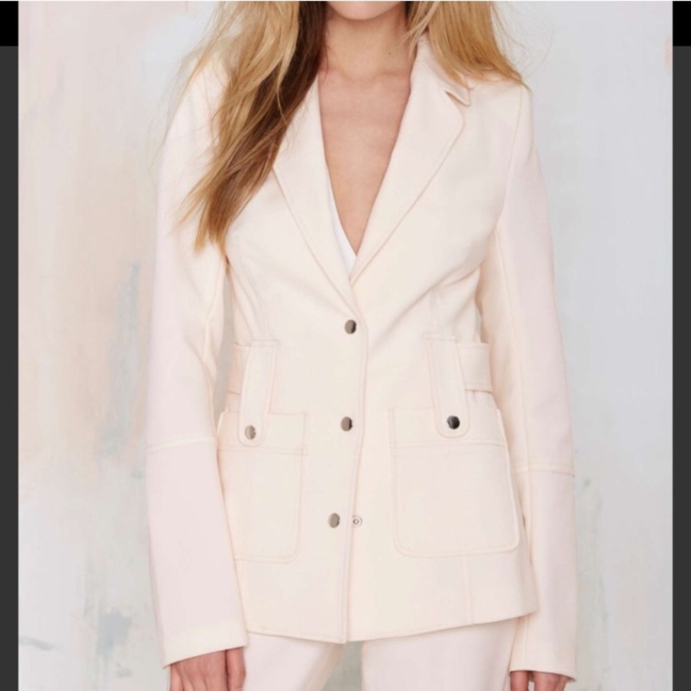 Lola twill blazer